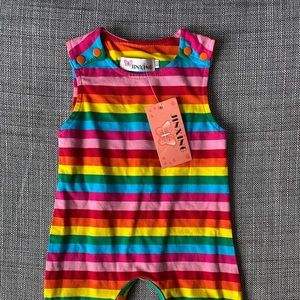 Rainbow Striped Onesie